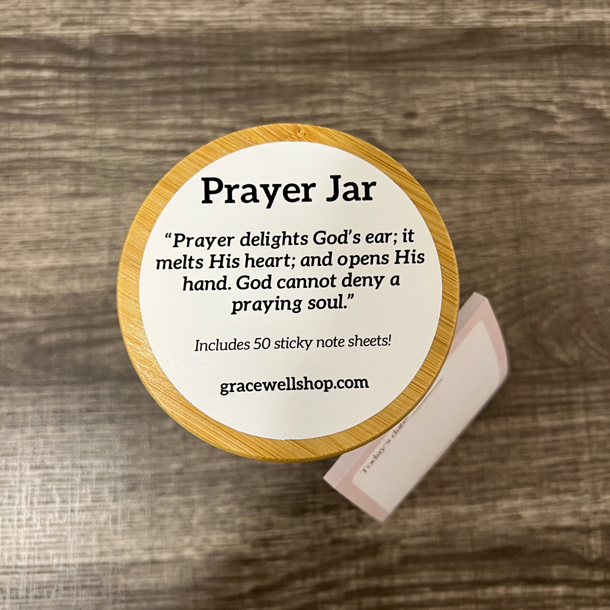 Bible Affirmations Prayer Jar