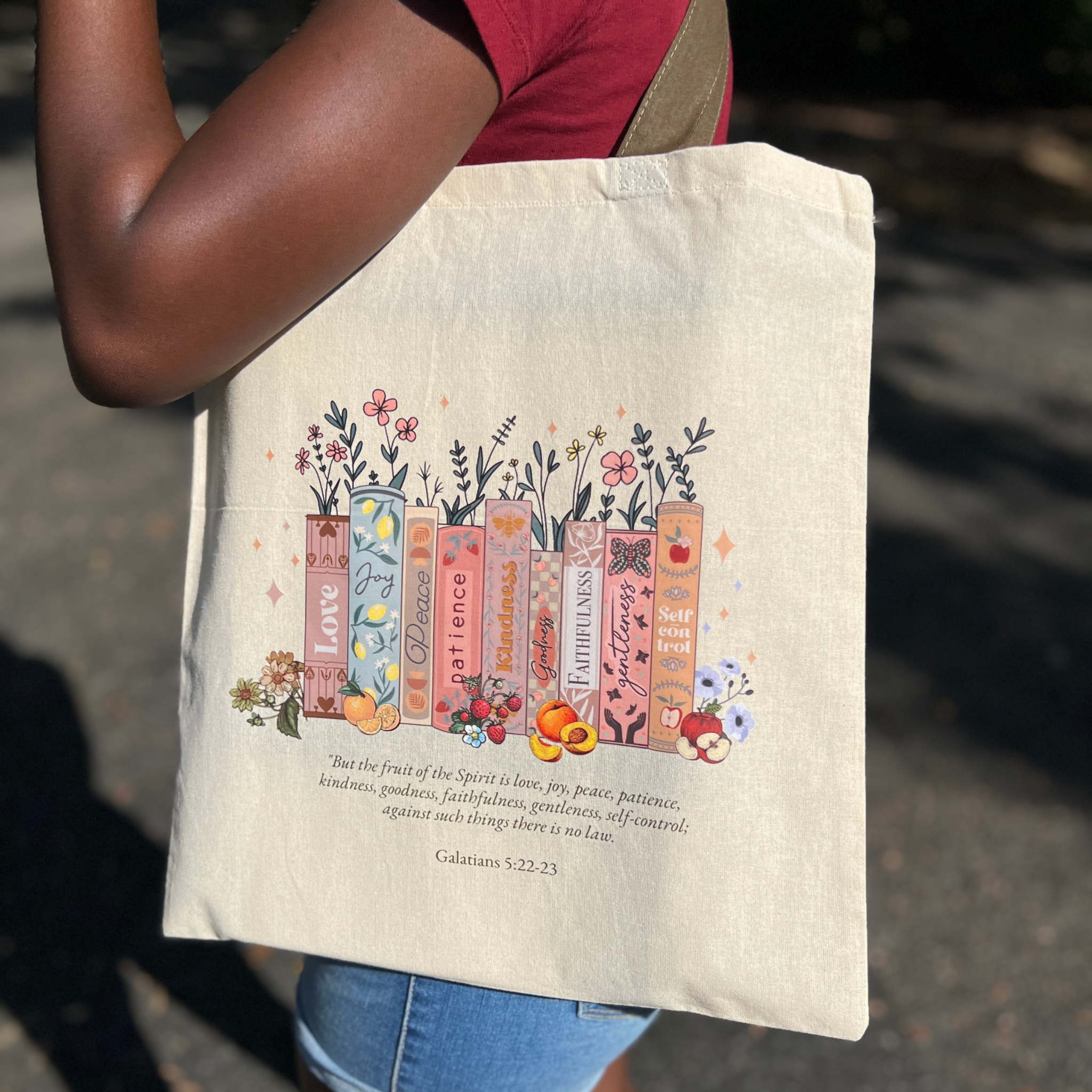 Fruits of The Spirit Tote Bag