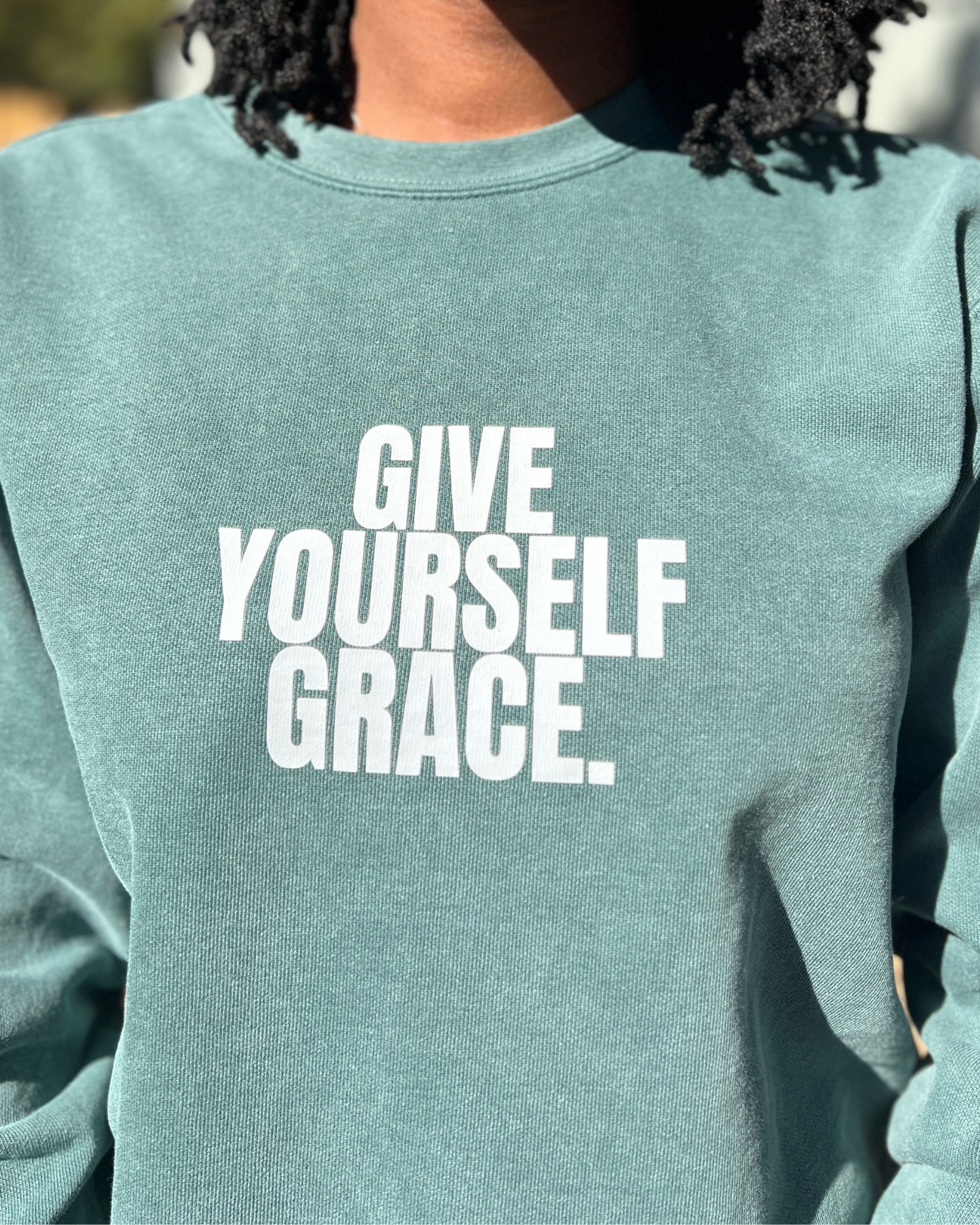 Give Yourself Grace Crewneck