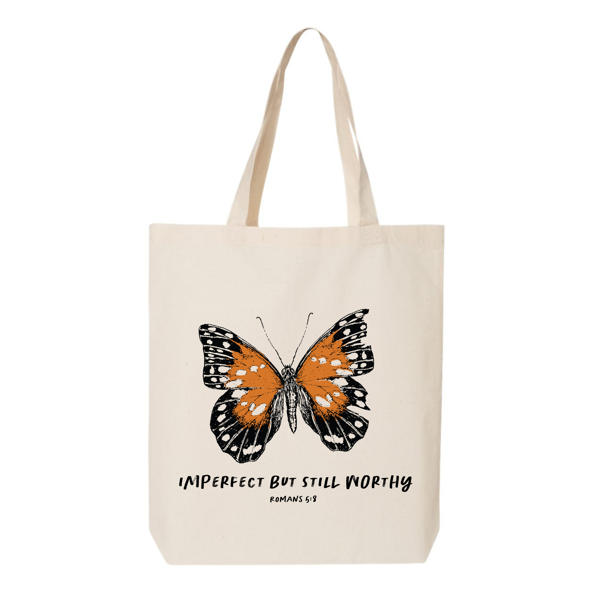Imperfect But Still Worthy Tote Bag