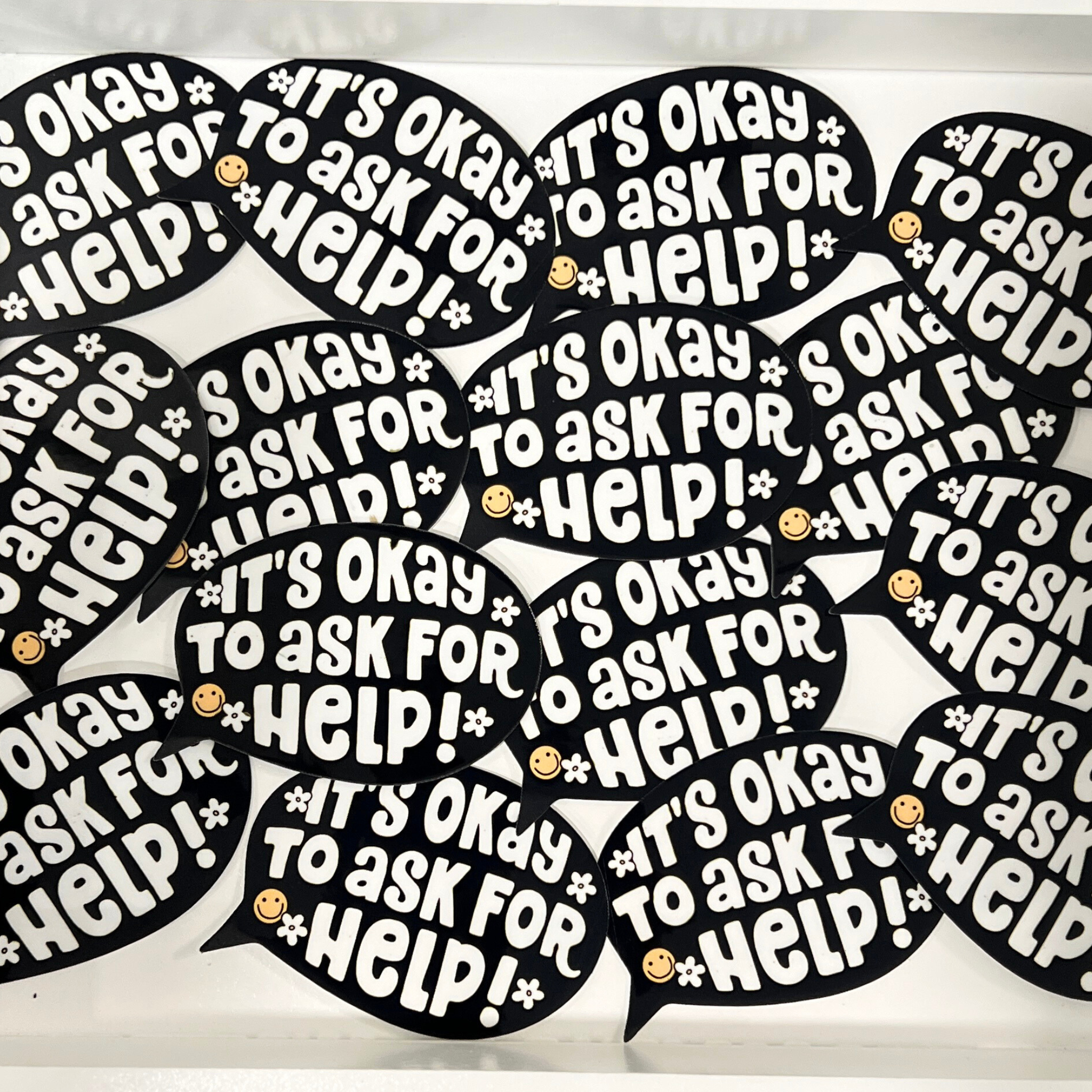 It's Okay To Ask For Help Sticker