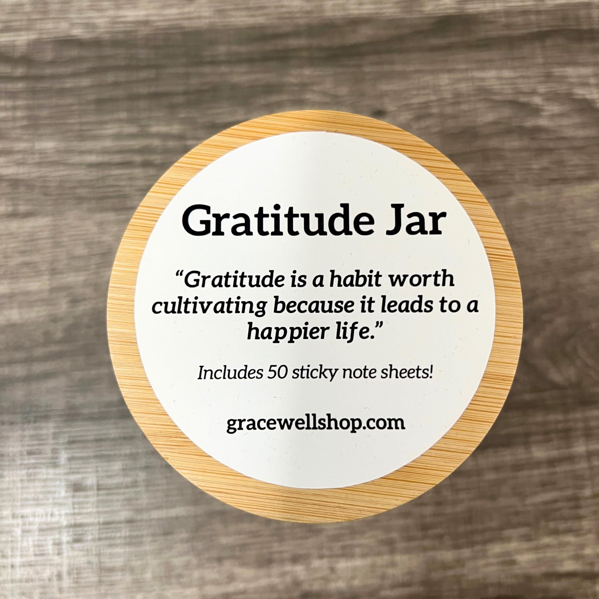 Saved By His Grace Gratitude Jar