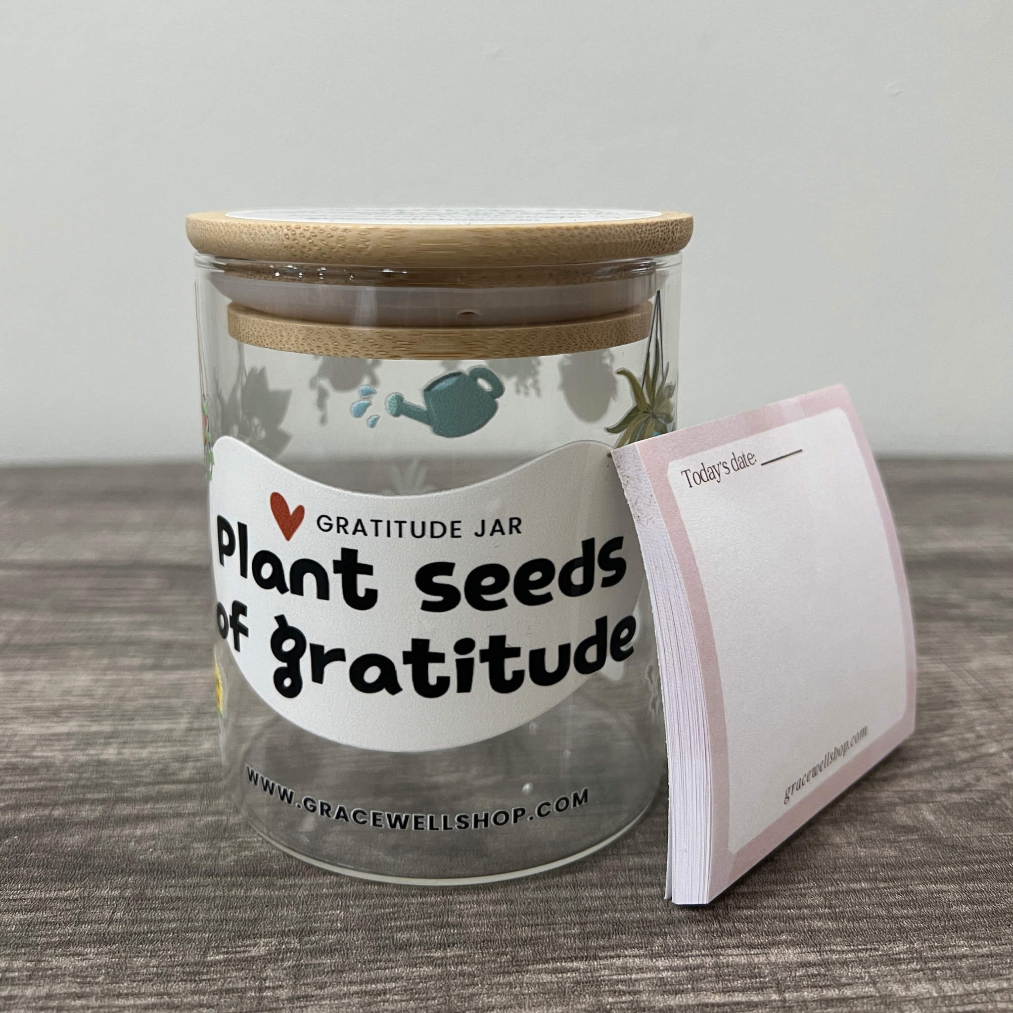 Plant Seeds of Gratitude, Gratitude Jar