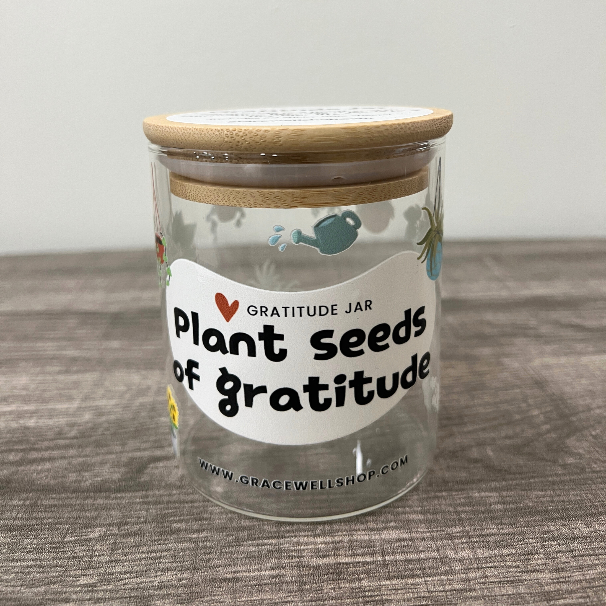 Plant Seeds of Gratitude, Gratitude Jar